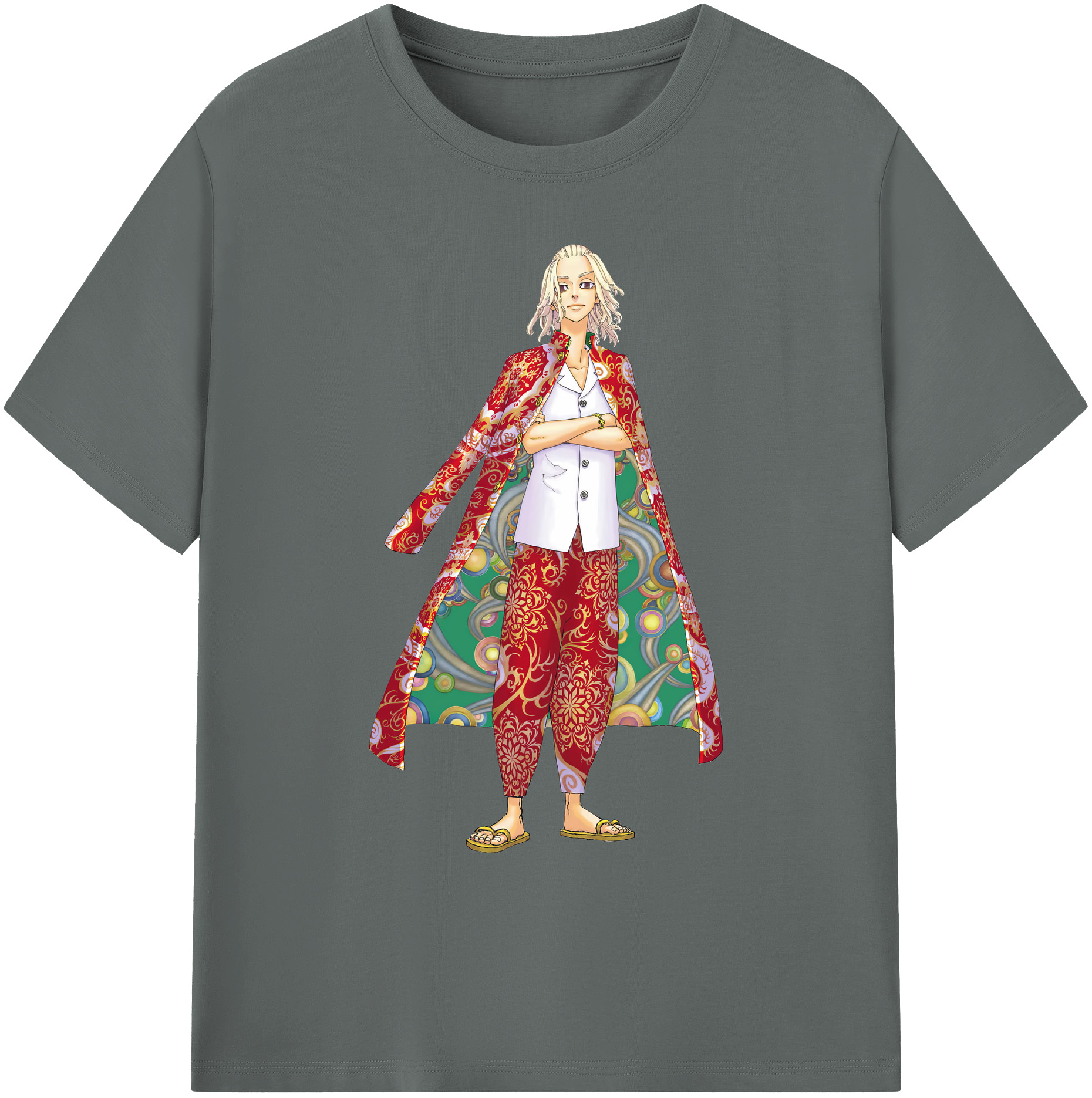 （画像用） 東京リベンジャーズ Tokyo Revengers 綿100％ メンズ半袖Tシャツ｜肌触りやわらか＆通気性